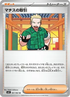 マチスの取引