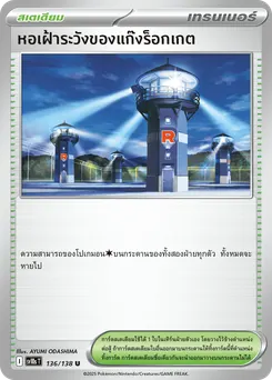 หอเฝ้าระวังของแก๊งร็อกเกต