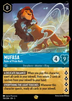 Mufasa - Ruler of Pride Rock