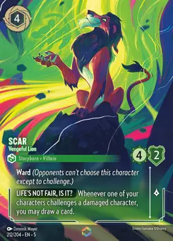 Scar - Vengeful Lion