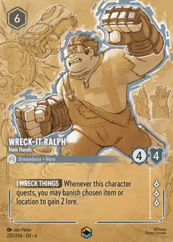 Wreck-It Ralph - Ham Hands