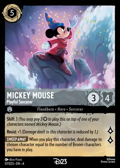 Mickey Mouse - Playful Sorcerer