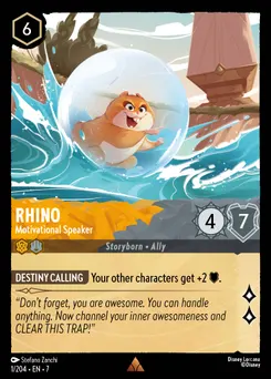 Rhino - Motivational Speaker