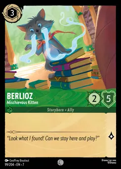 Berlioz - Mischievous Kitten