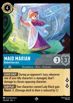 Maid Marian - Badminton Ace