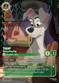 Tramp - Enterprising Dog