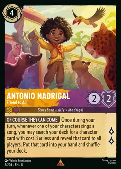 Antonio Madrigal - Friend to All
