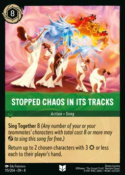 Stopped Chaos in Its Tracks