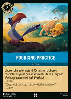 Pouncing Practice