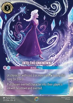 Into the Unknown