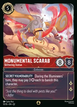 Monumental Scarab - Skittering Statue