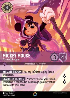Mickey Mouse - Wayward Sorcerer