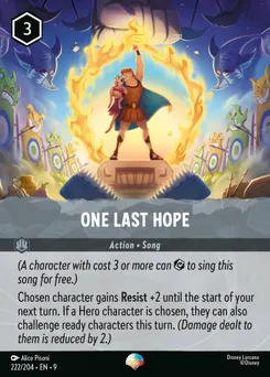 One Last Hope