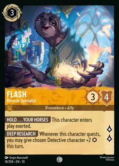 Flash - Records Specialist