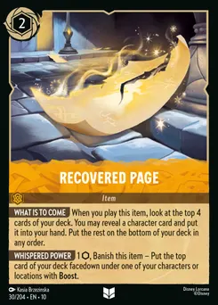 Recovered Page