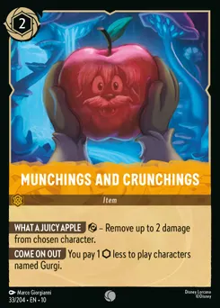 Munchings and Crunchings