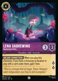 Lena Sabrewing - Mysterious Duck