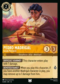 Pedro Madrigal - Family Patriarch