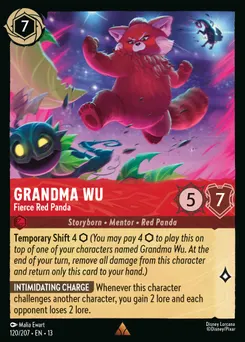Grandma Wu - Fierce Red Panda