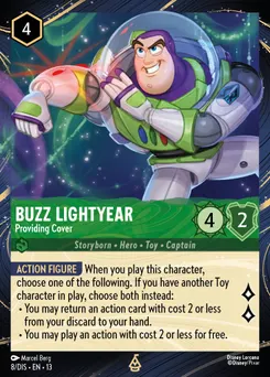 Buzz Lightyear - Providing Cover