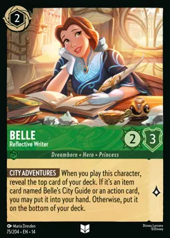 Belle - Reflective Writer
