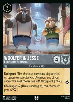 Woolter & Jesse - Bellwether's Henchmen