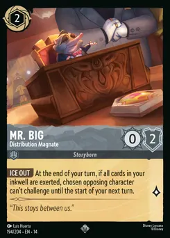 Mr. Big - Distribution Magnate