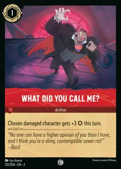 What Did You Call Me?