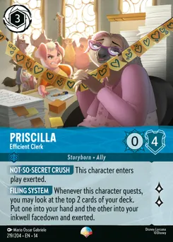 Priscilla - Efficient Clerk