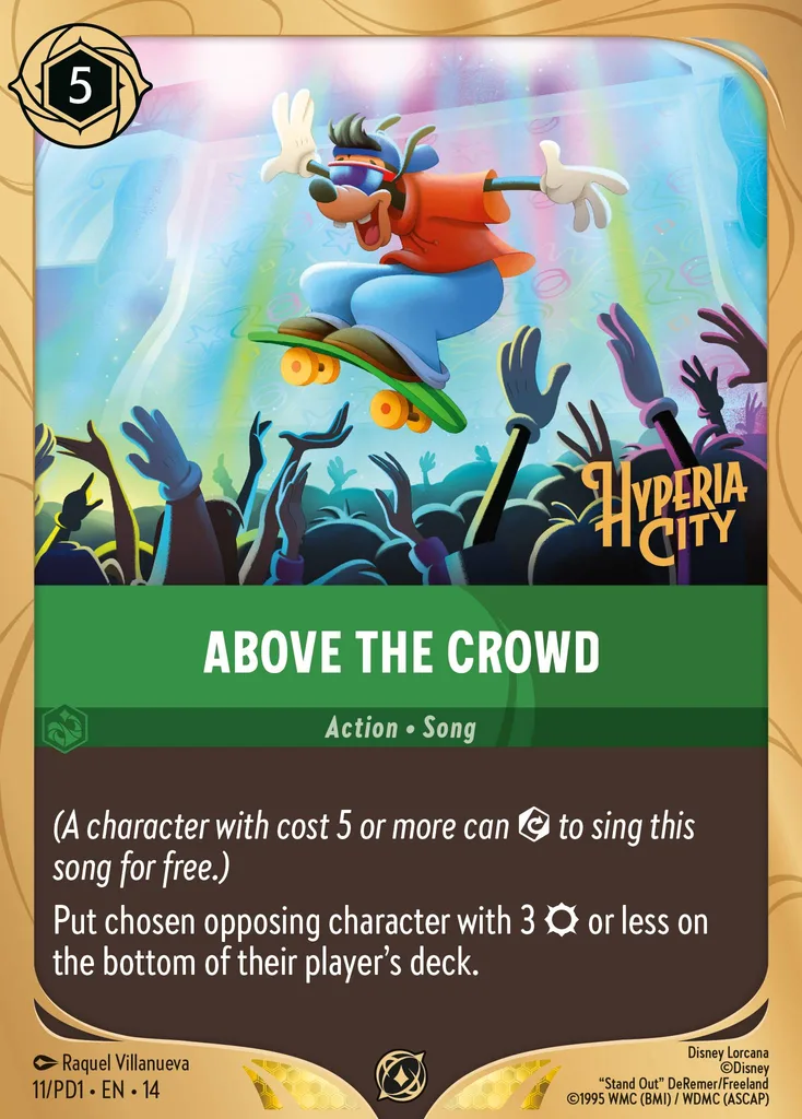 Above the Crowd