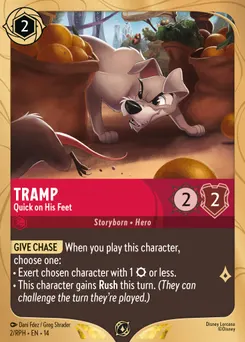 Tramp - Quick on His Feet
