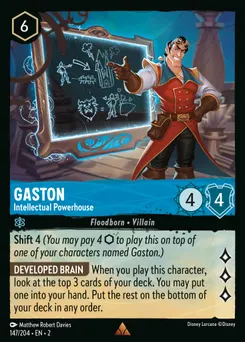 Gaston - Intellectual Powerhouse