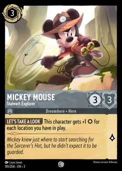 Mickey Mouse - Stalwart Explorer