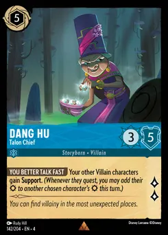 Dang Hu - Talon Chief