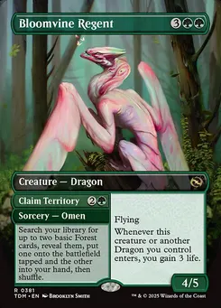 Bloomvine Regent // Claim Territory // Bloomvine Regent