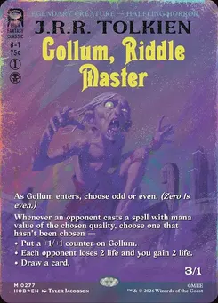 Gollum, Riddle Master