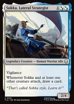 Sokka, Lateral Strategist