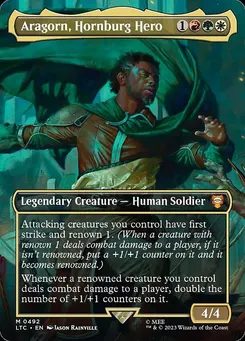 Aragorn, Hornburg Hero