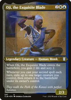 Oji, the Exquisite Blade