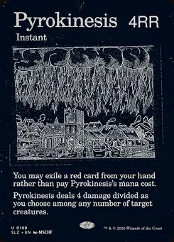 Pyrokinesis