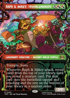Raph & Mikey, Troublemakers