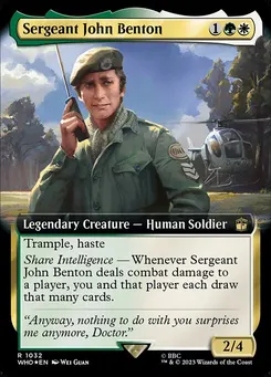 Sergeant John Benton