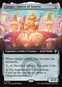 Ginger, Queen of Sweets