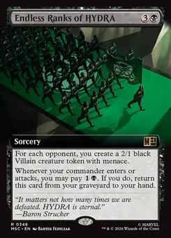 Endless Ranks of HYDRA