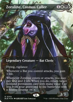 Zoraline, Cosmos Caller