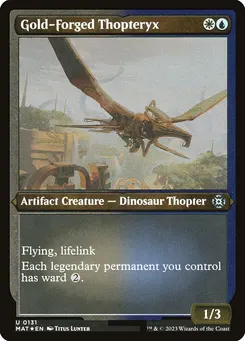 Gold-Forged Thopteryx