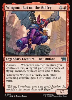 Wingnut, Bat on the Belfry