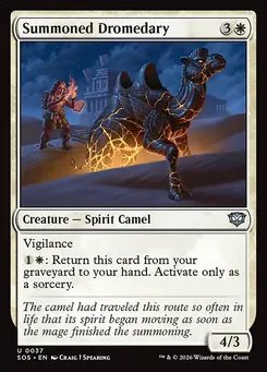 Summoned Dromedary