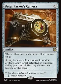 Peter Parker's Camera