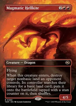 Magmatic Hellkite // Magmatic Hellkite